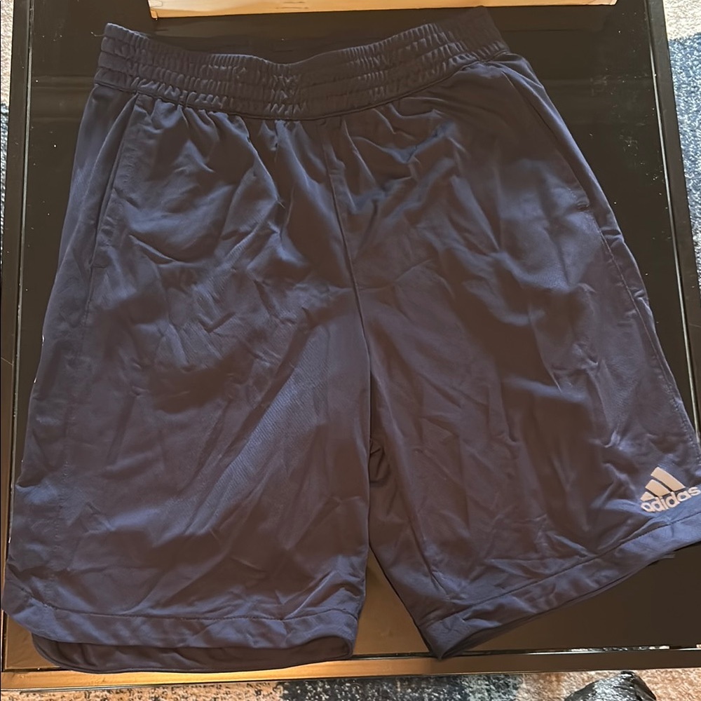Adidas Men's Navy Athletic Shorts